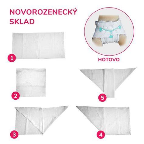 Novorozenecký sklad čtvercové plenky
