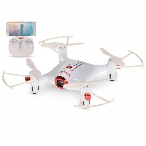 Dron SYMA X20W BÍLÁ