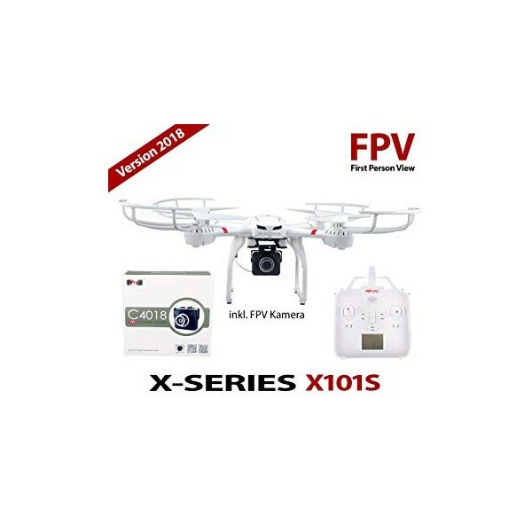 Dron MJX X101S + C4018 LCD 