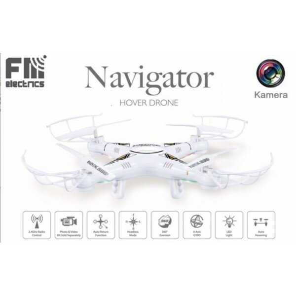 Dron NAVIGATOR FM182 S HD KAMEROU A KOMPASEM