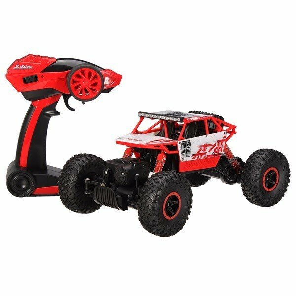 ROCK CRAWLER Reely 1:18 - ČERVENÁ