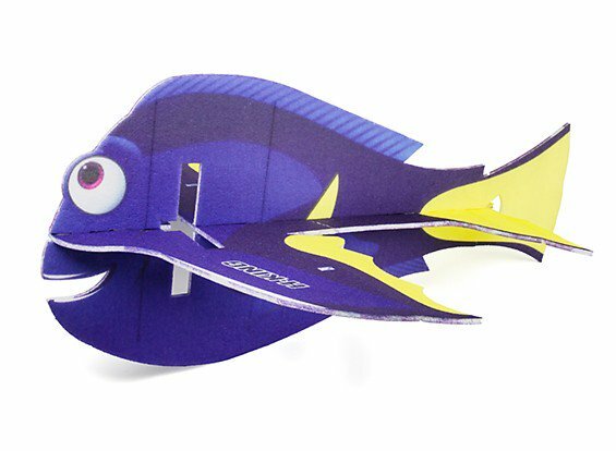 H-King Glue-N-Go Blue Tang EPP 850mm
