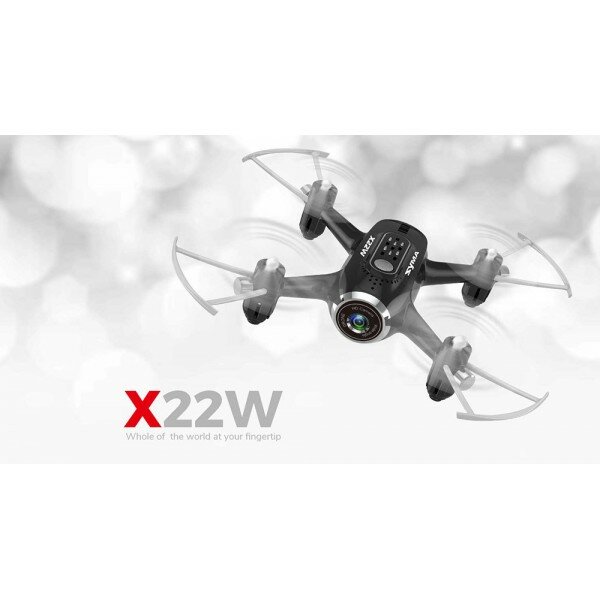 RC dron SYMA X22W - ČERNÁ 