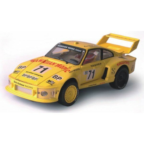Autíčko - MODEL PORSCHE TURBO 935 - ŽLUTÝ