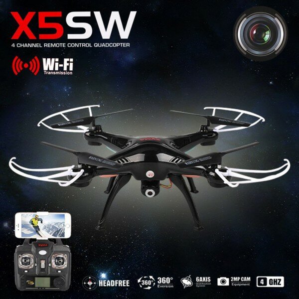 RC dron SYMA X5SW FPV Černá