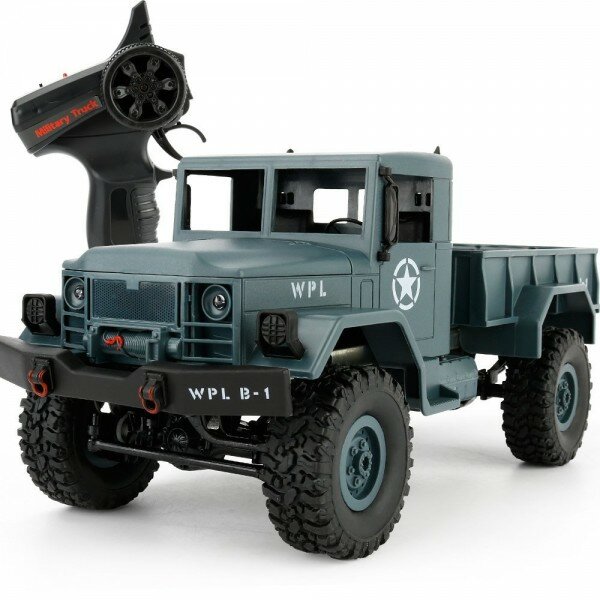 Funtek CR4 1:16 4WD RTR - modrošedý